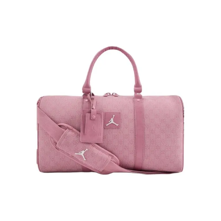 Jordan Polyester Handbag Travel Bag Regular Unisex Pink