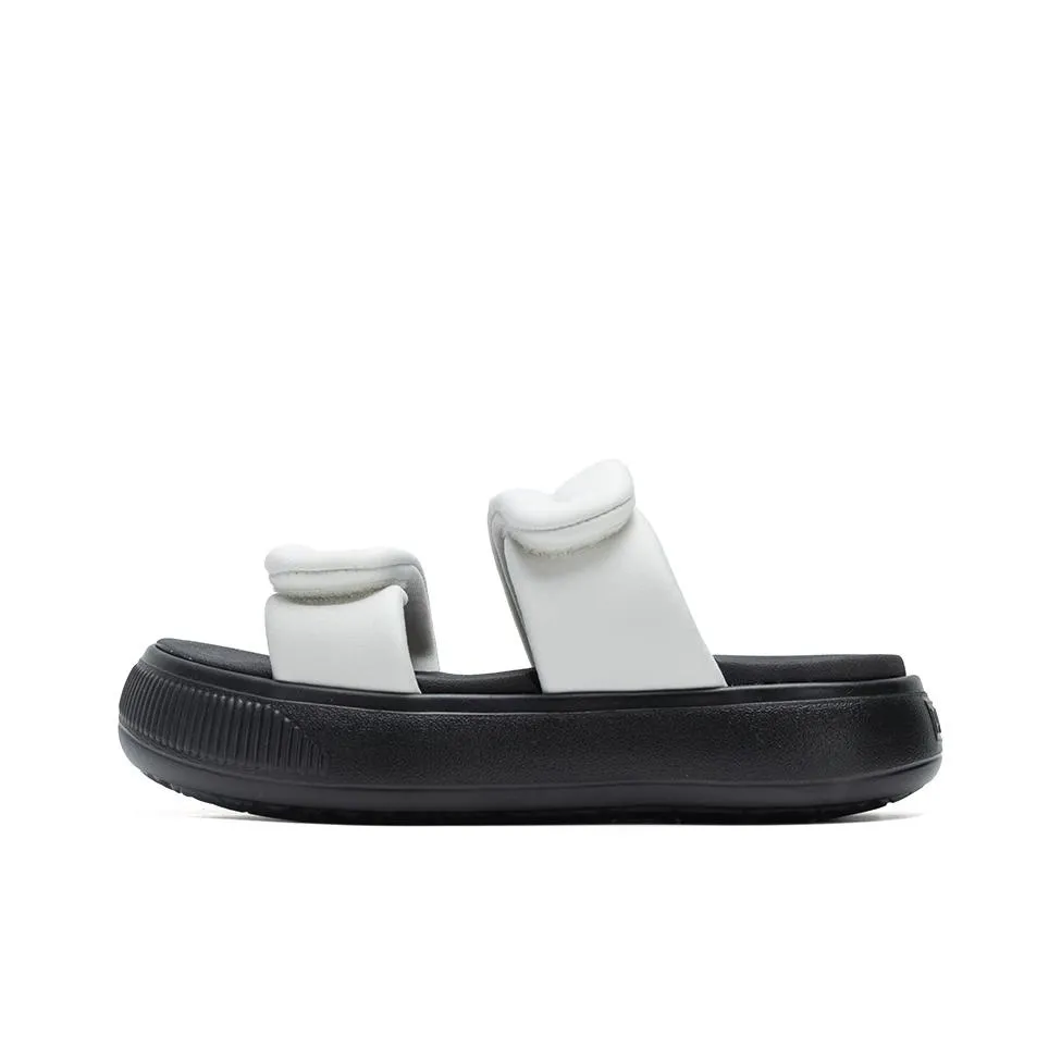 PUMA Износостойкие Повседневные Тапочки Женские PUMA Белые