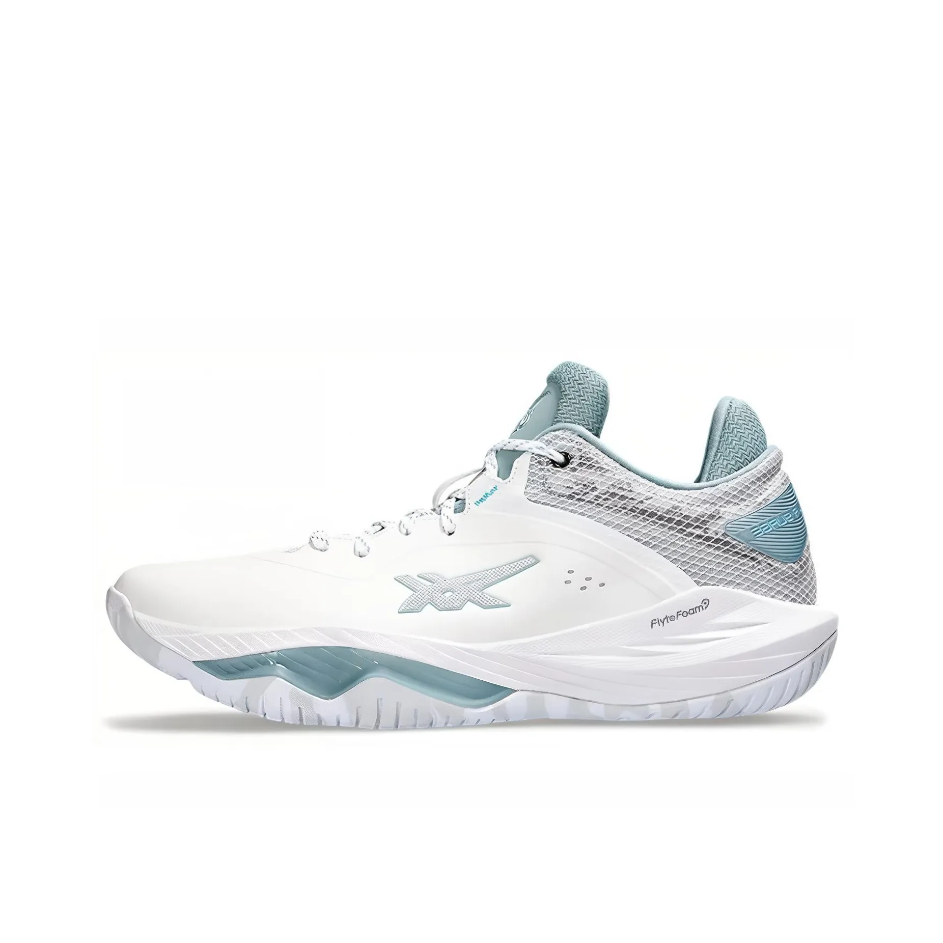 Asics Nova Surge 2 Low Амортизация Устойчивый к истиранию Дышащий Верх Низкие Баскетбольные Кроссовки Мужские Белые