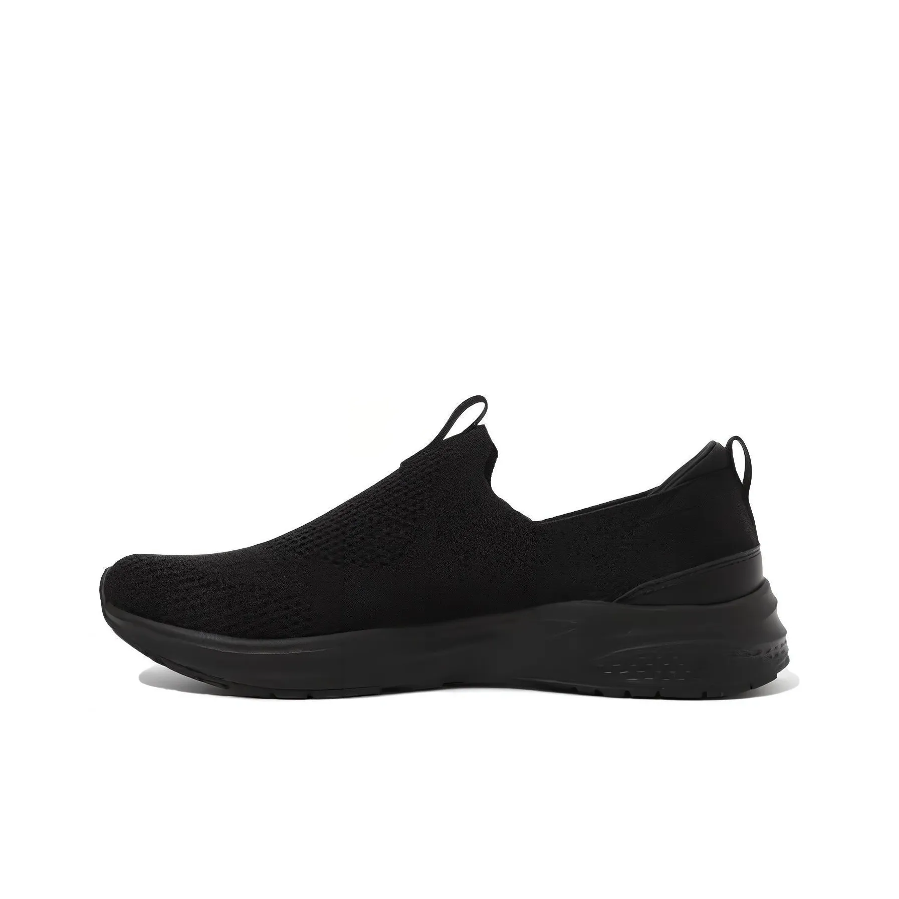 FILA Abrasion Resistant Breathable Low Top Running Shoes Unisex Black
