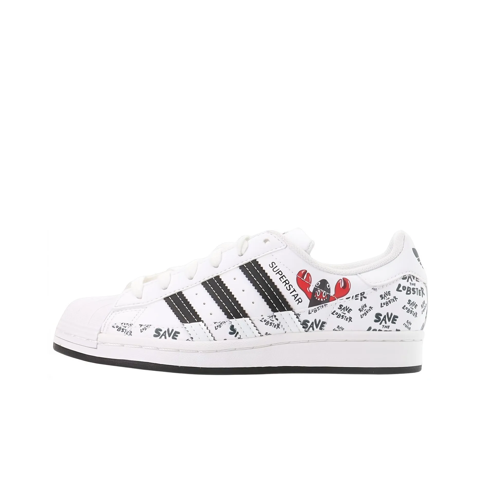 Superstar Philip Colbert X Adidas Originals 'Save The Lobster'