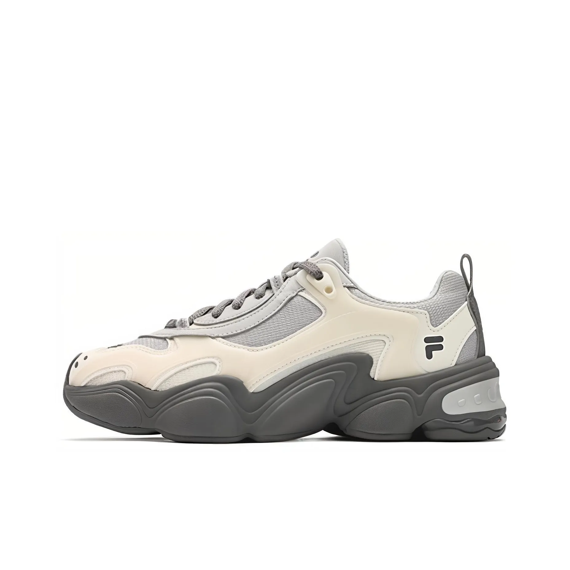 FILA FUSION TENACITY Low Top Chunky Sneakers Women's Gray White