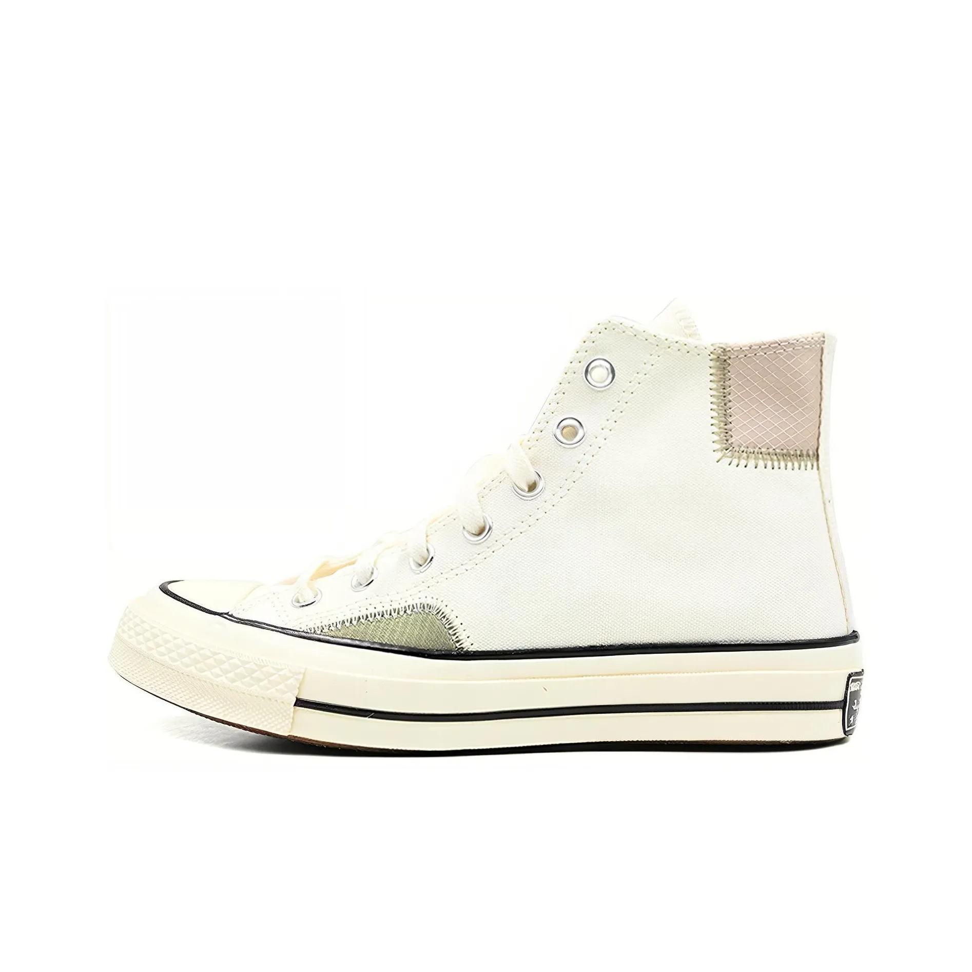 Конверс 1970s Chuck Taylor All Star Hi Устойчивые к истиранию высокие кеды унисекс белые