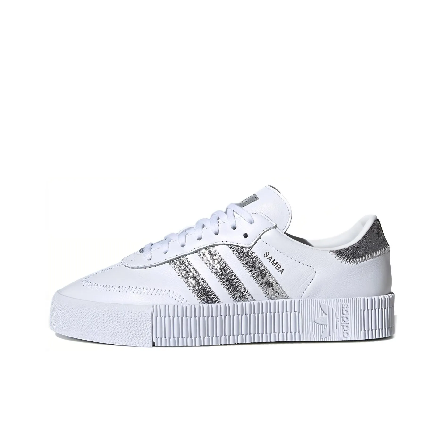 Adidas Sambarose White Silver Women's