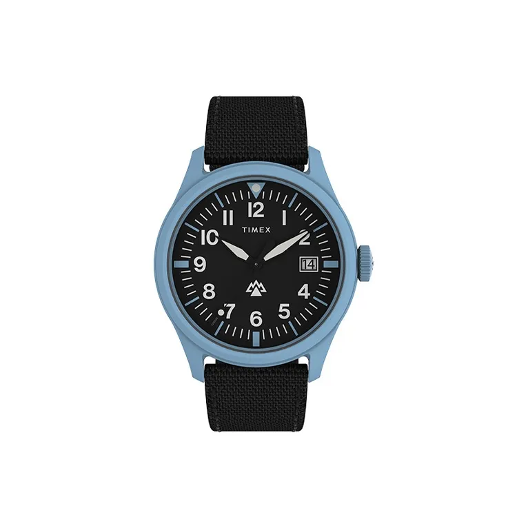 TIMEX Кварцевый механизм Мужские часы 43 мм Синий