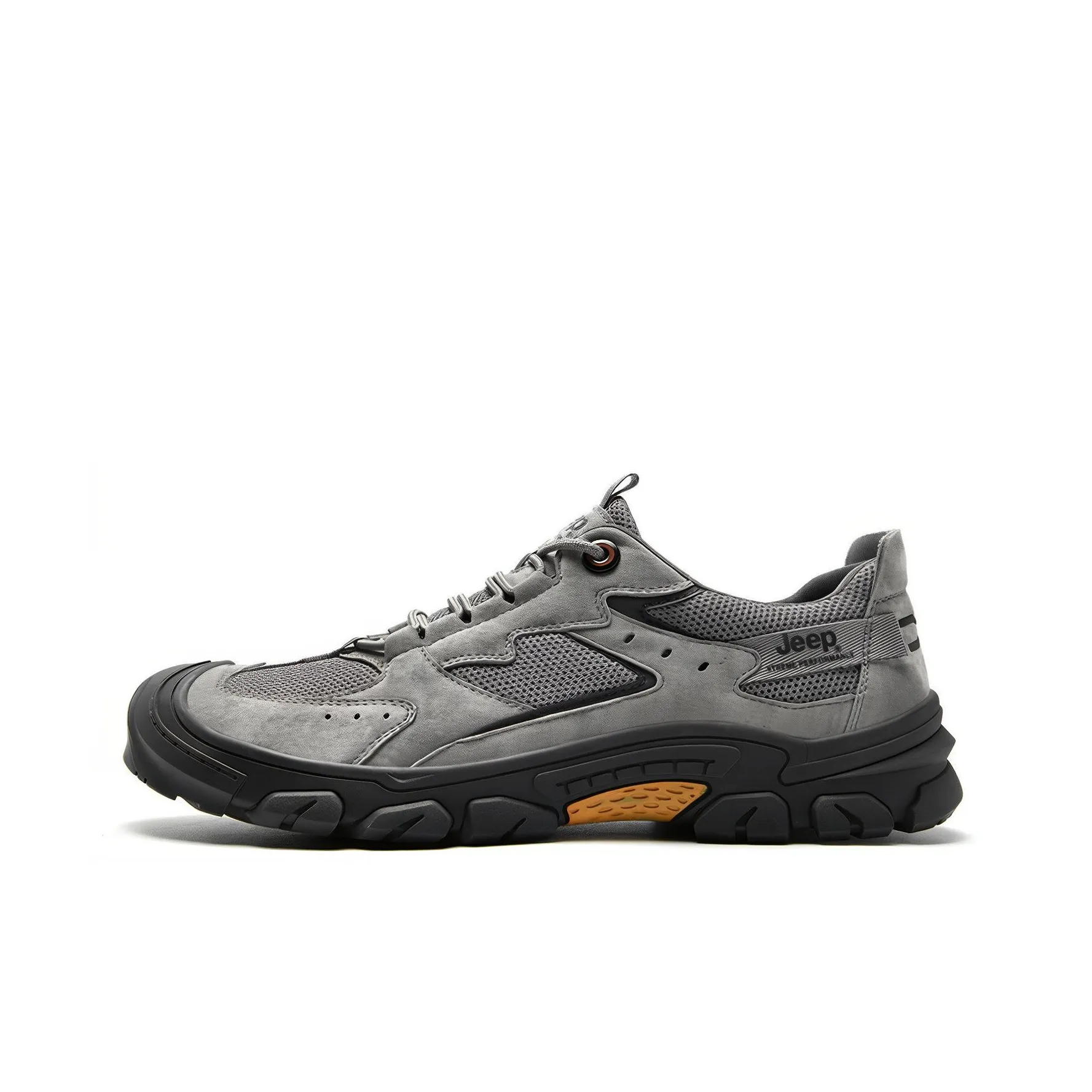 Jeep Low Top Hiking Shoes Men's Gray