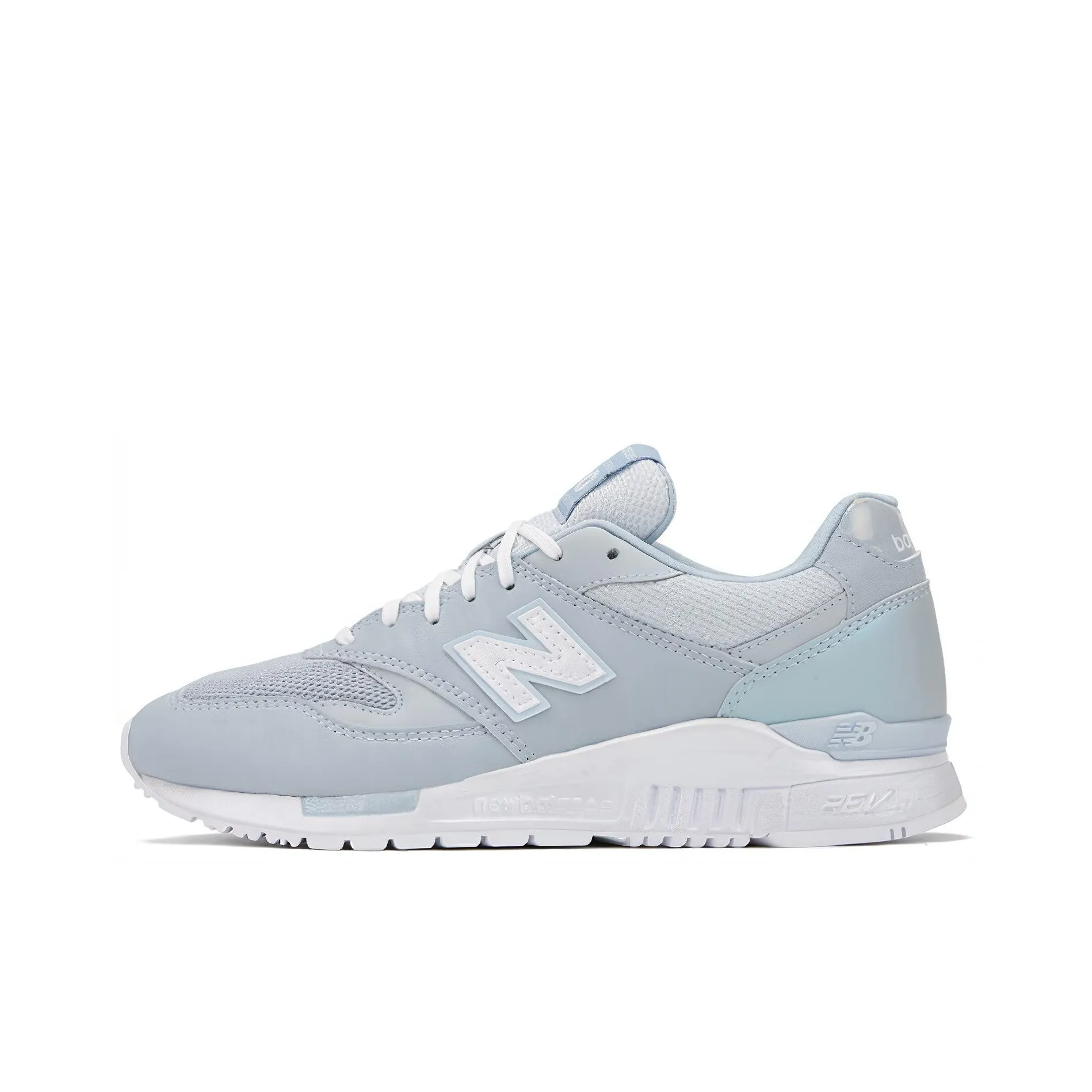 New Balance NB 840 Low Топ Повседневные Беговые Кроссовки Женские Серый Белый