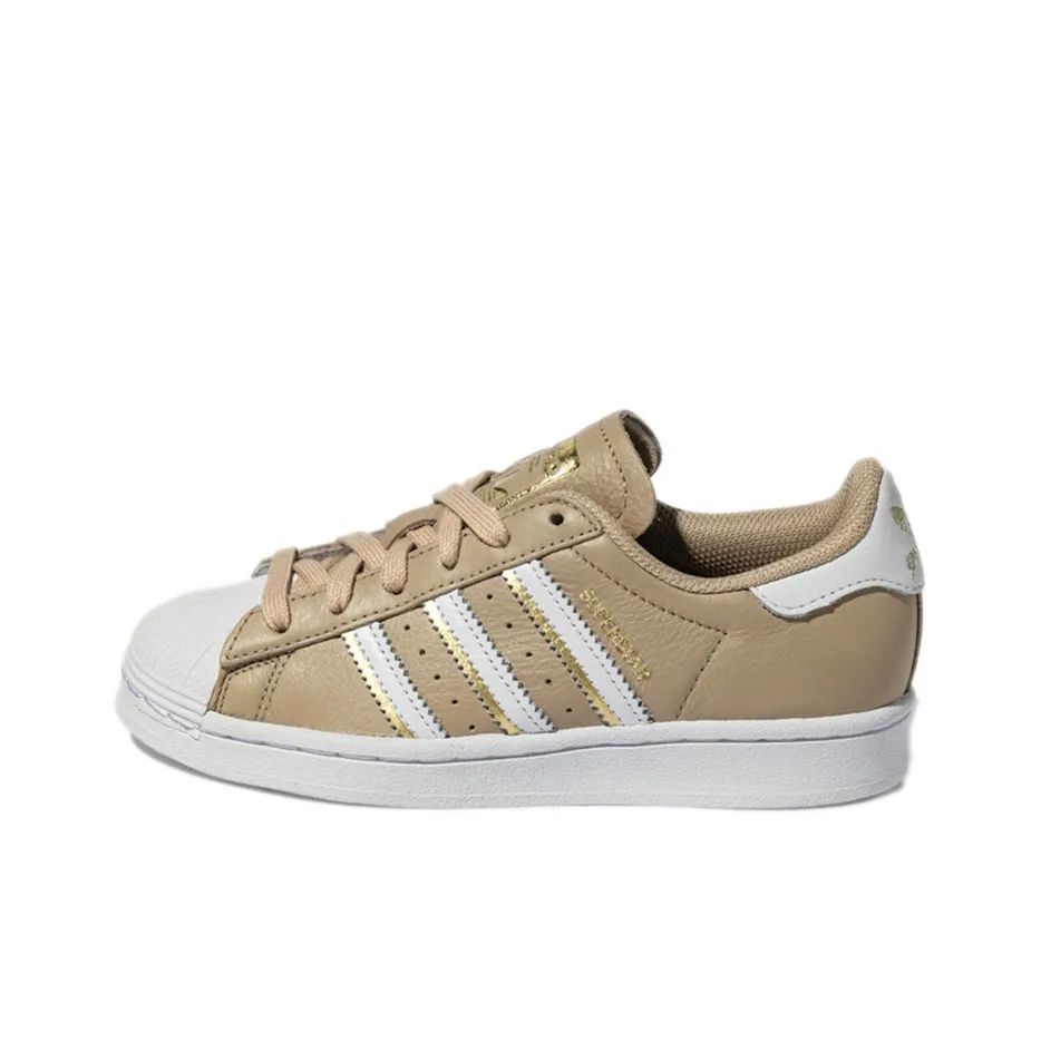 Adidas Originals Superstar Pale Nude Gold Metallic Women's