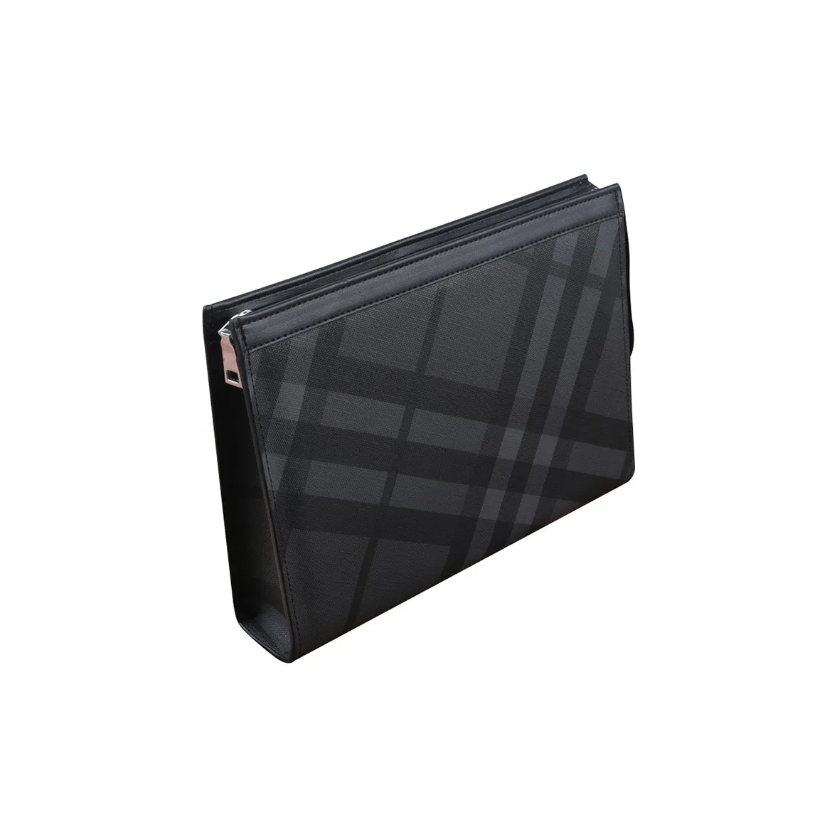 DOSRFINI PVC Поливинилхлорид Клатч Стандартный Мужской Черный