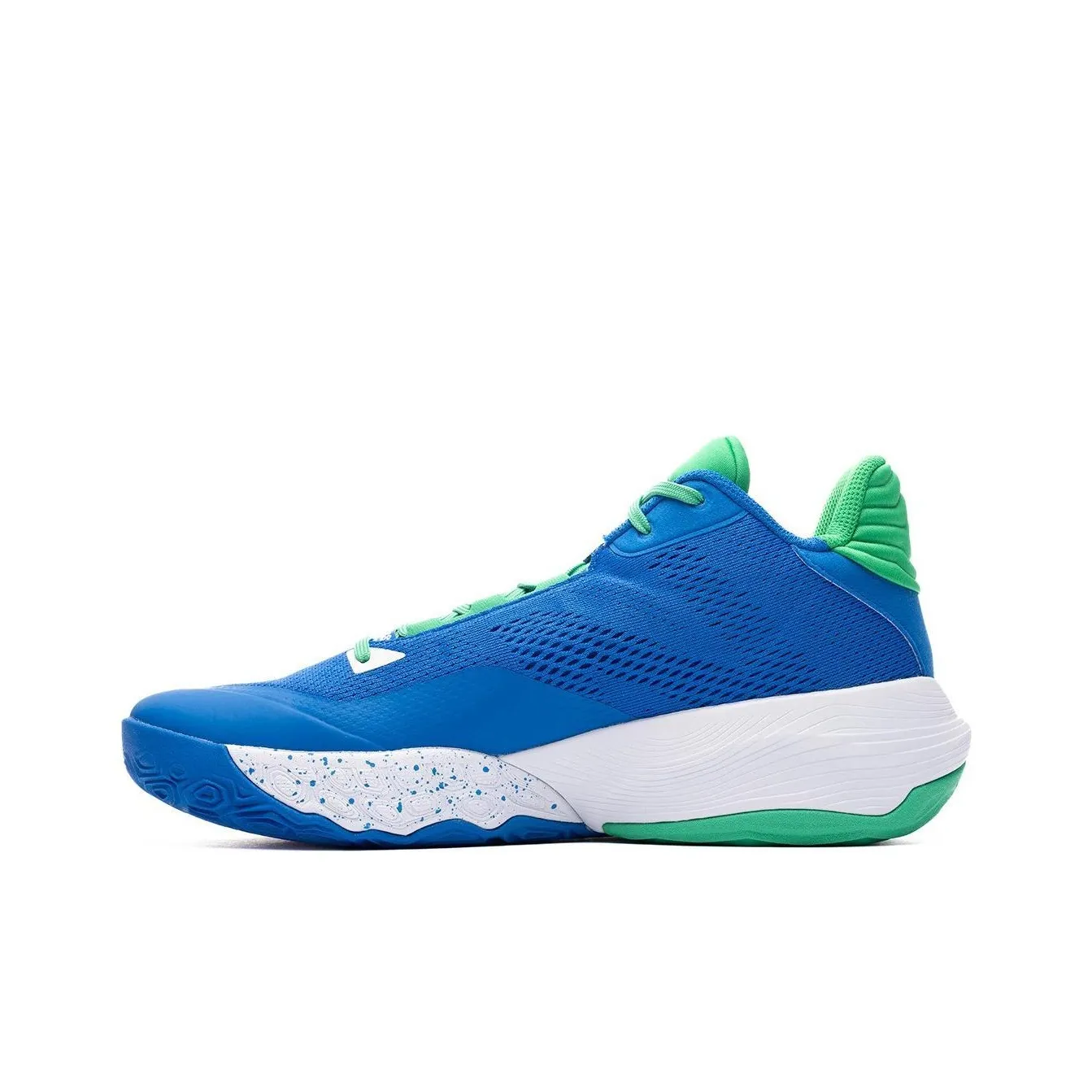 New Balance Two Wxy V4 Low Top Basketball Shoes Unisex Blue Green White