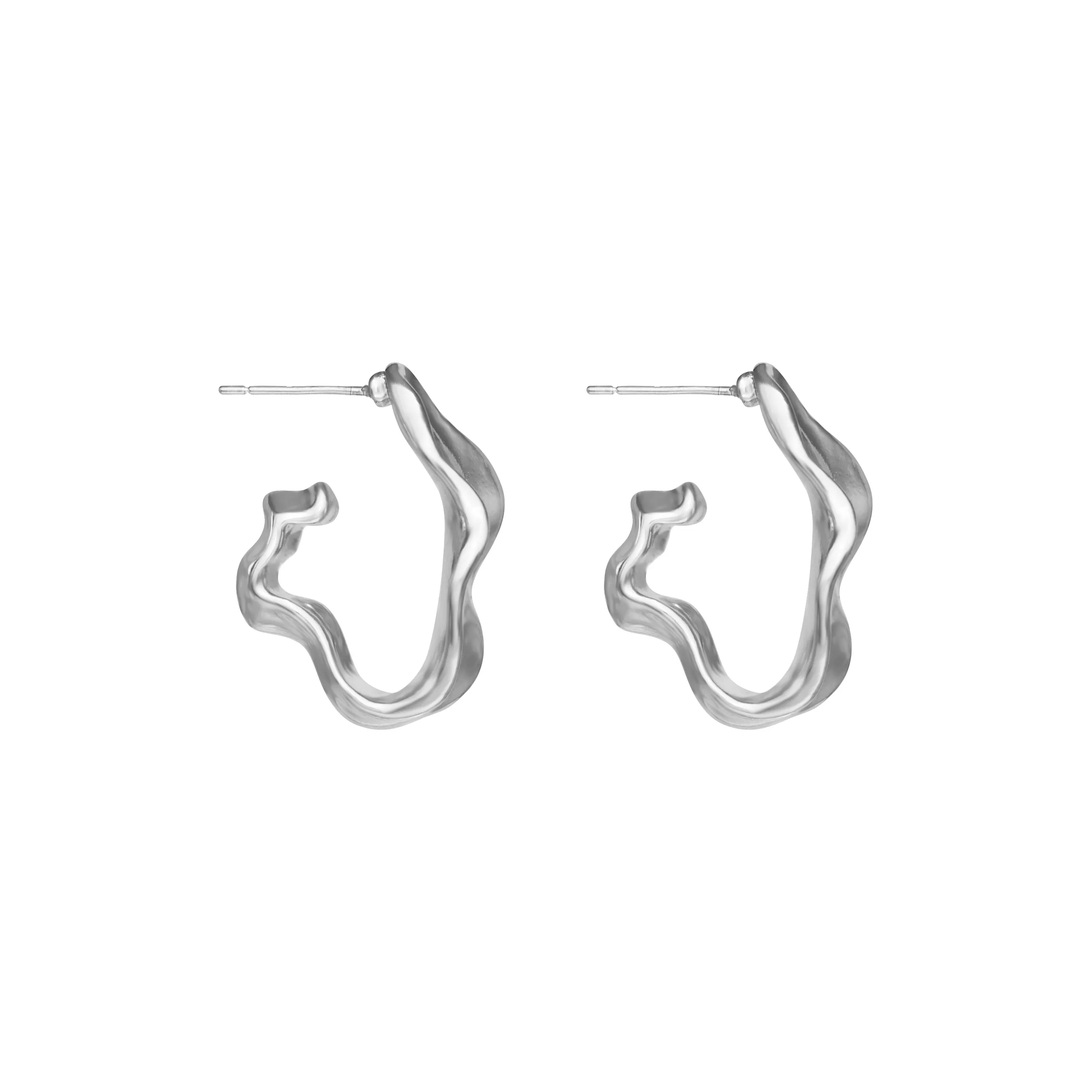 Anxious Серебро S925 Серьги-гвоздики Женские Золото Серебро