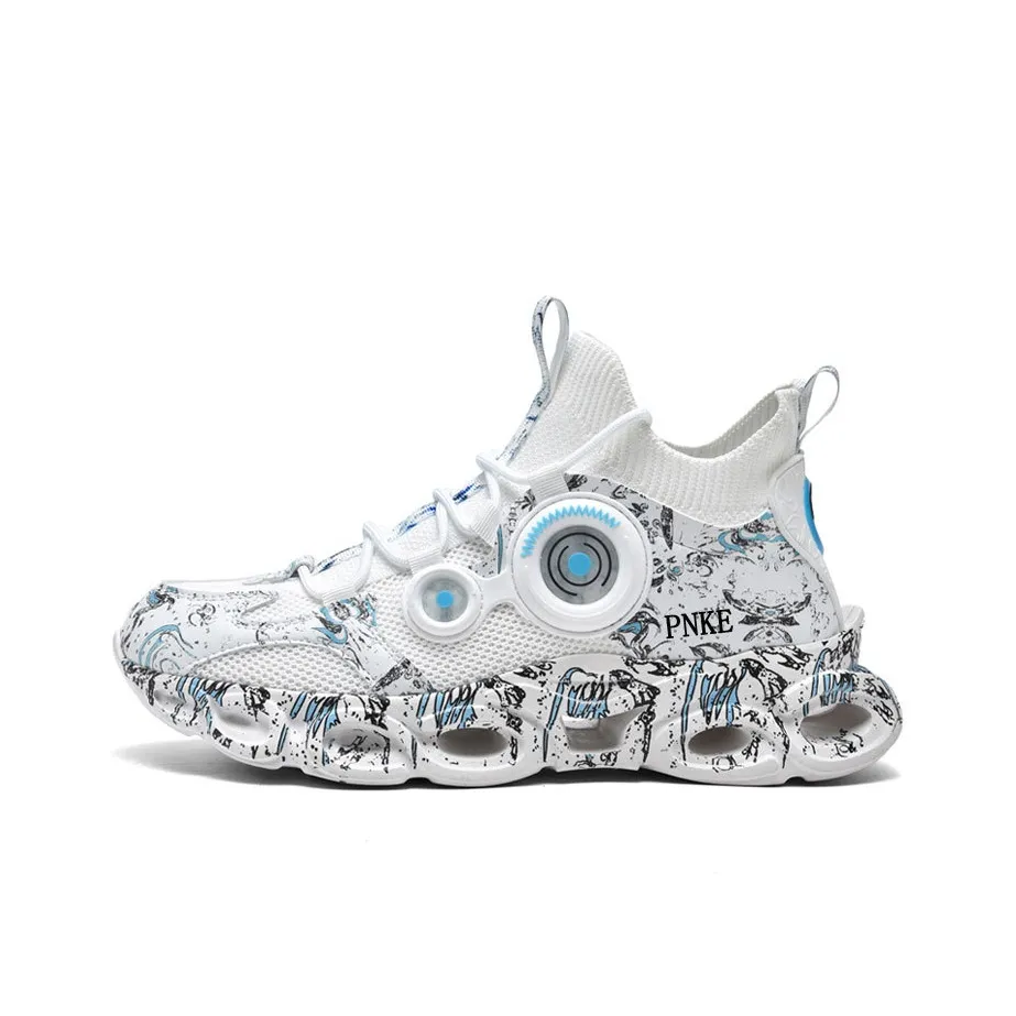 PNKE Амортизация Устойчивый к истиранию Дышащий Увеличение высоты Низкий Топ Беговые кроссовки Мужской