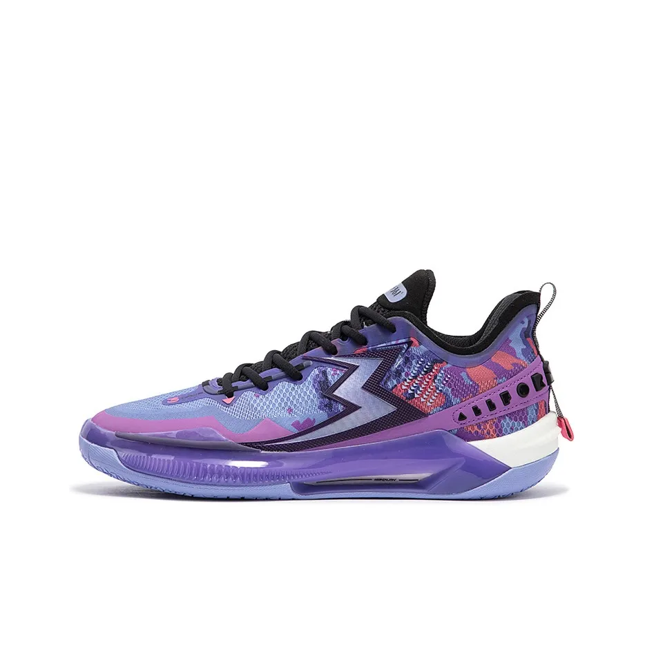 361° BIG3 5.0 Quick PRO Basketball Shoes Men's Low Top Pink