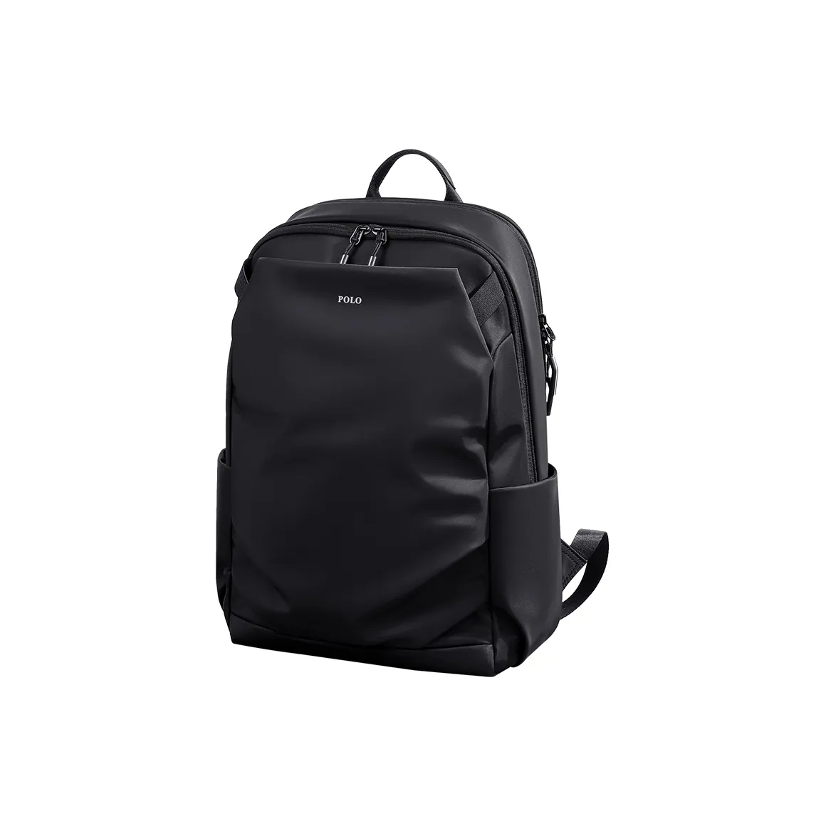 POLO Fabric 17.3 Inches Laptop Bag Backpack Graduation Travel Backpack Men's Backpack Tubas Men's Black/Gray