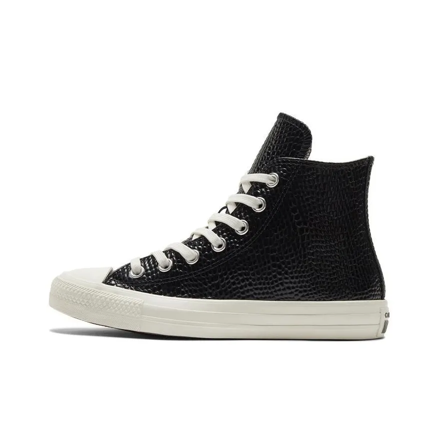 Converse Chuck Taylor All Star Slip Resistant Abrasion Resistant High Топ Скейтбординг Кроссовки Женские Черные