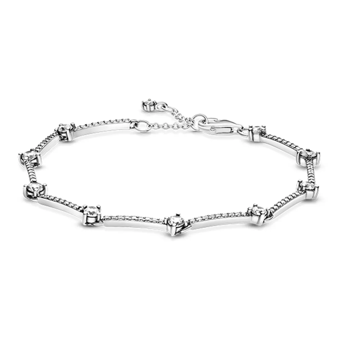Pandora 925 Sterling Silver Bracelets Unisex Silver