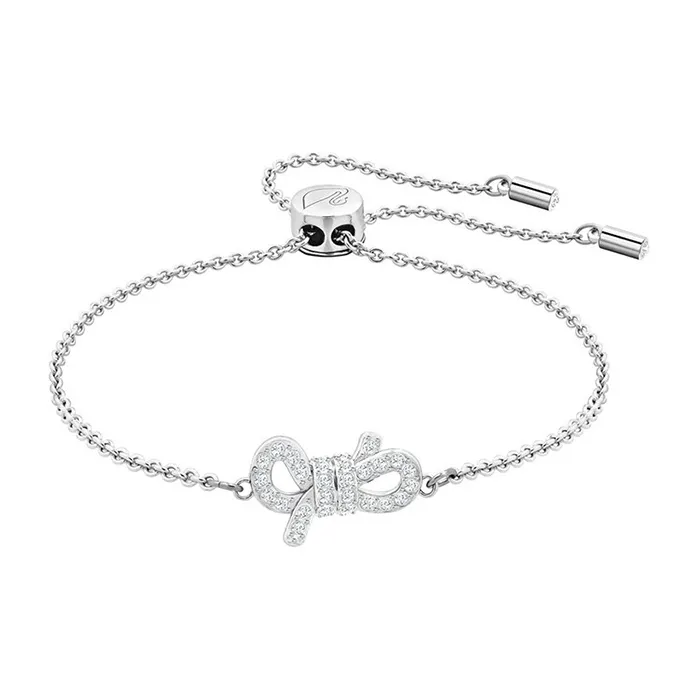 Swarovski Rhodium Plated Bracelets Women's White Gold Plated