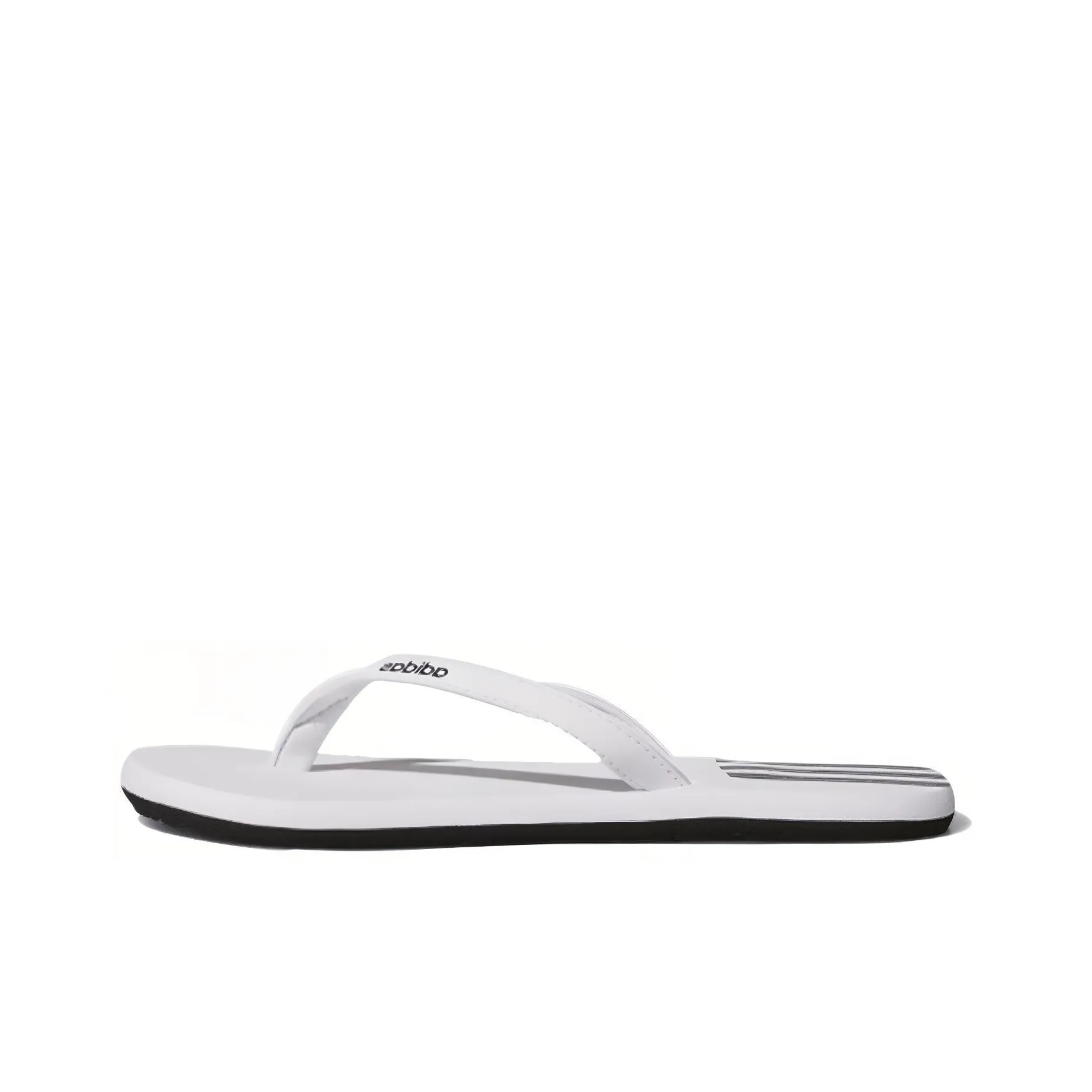 Adidas Eezay Flip flops Slides White/Black Women's