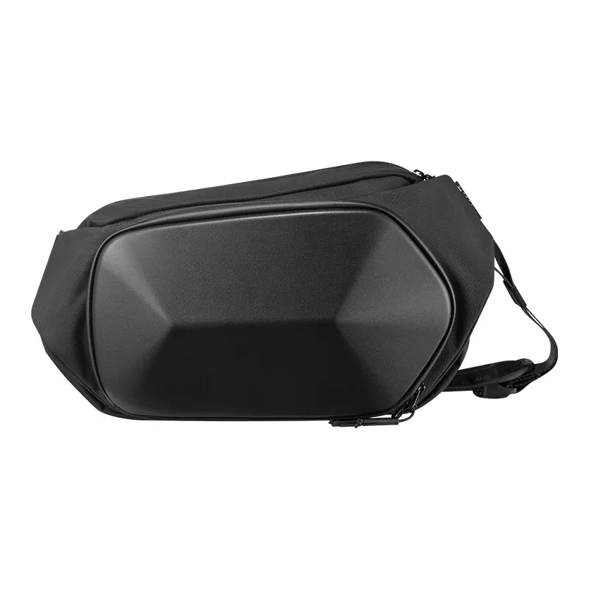 TAJEZZO Shoulder Bag, Backpack, Camera Bag, Crossbody Bag, Outdoor Bag PU Black Unisex