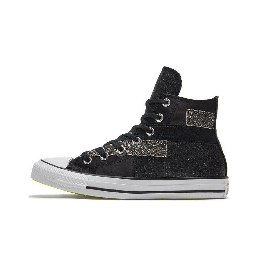 Converse Women's Chuck Taylor All Star High 'Black Glitter' Women's