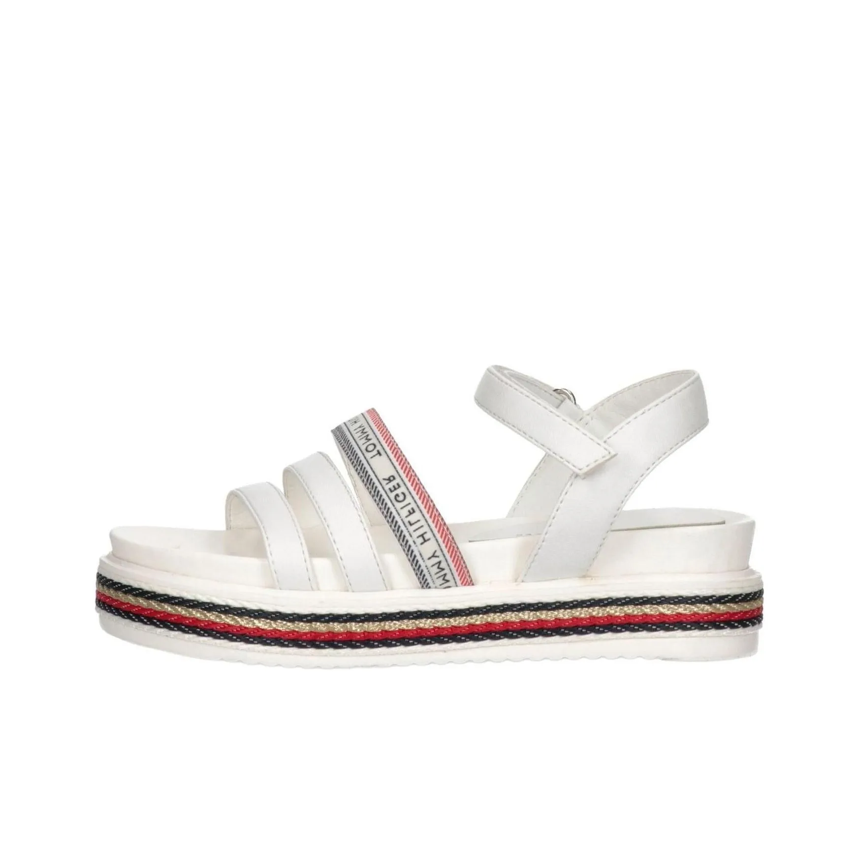 Tommy Hilfiger One Strap Sandals 4cm Women's White