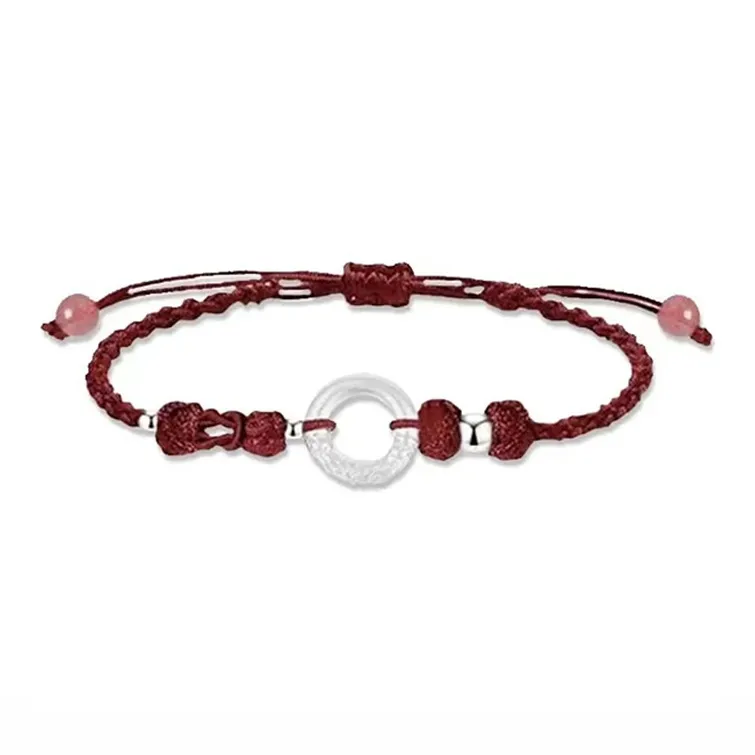 MUYAN S999 Fine Серебряный Peace Застежка Браслет Унисекс