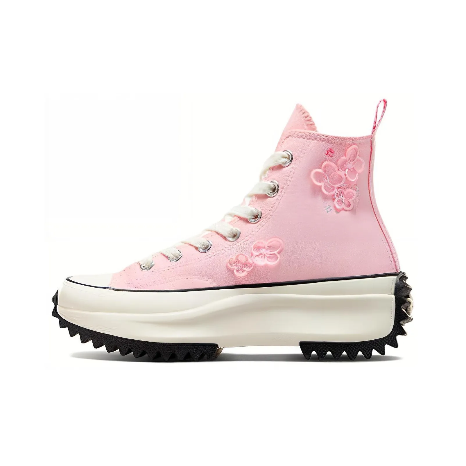 Converse Run Star Hike Platform High '3D Flowers'