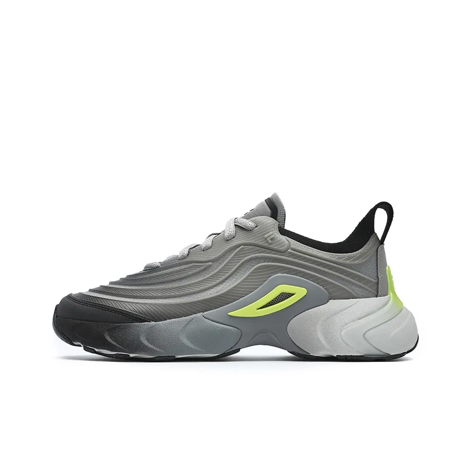 FILA FUSION Ray 4 Low Топ Casual Мужской Silver