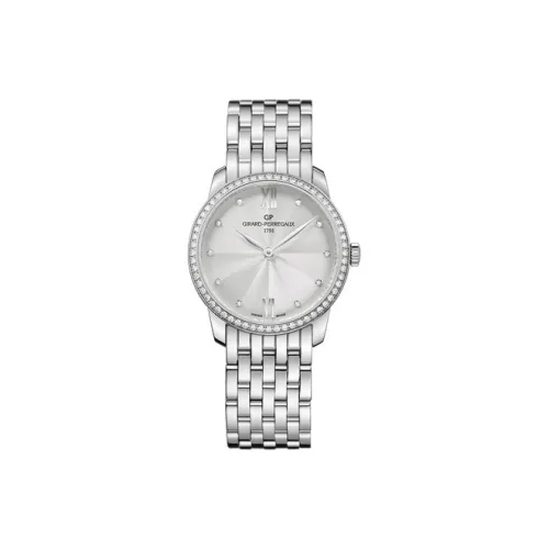 GP Автоматический Механический Movement Женские Часы 30MM Серебряные