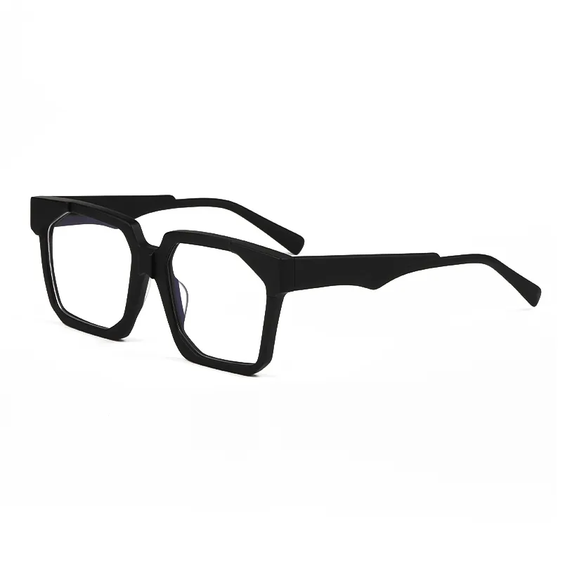 THANKSGIVING Пластиковая оправа с металлическими квадратными оправами для очков унисекс