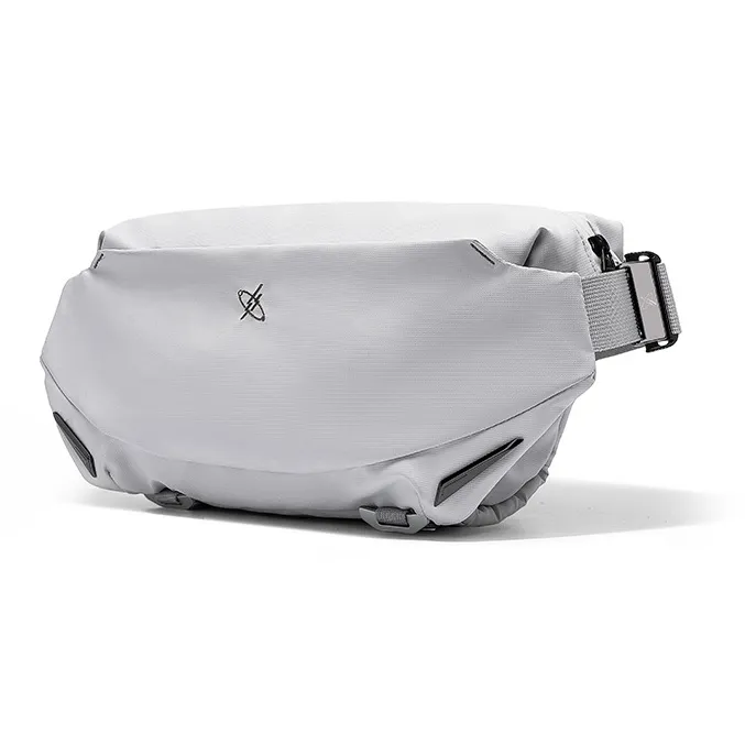 GYXX Techno Skin Membrana Shoulder Bag Camera Bag Medium Size Unisex Shadow Black/Spotlight White