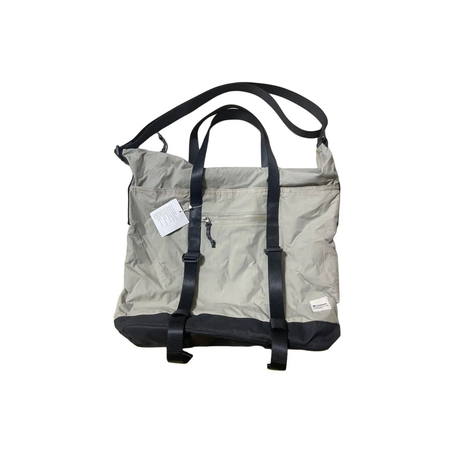 lululemon Полиэстер Сумка через плечо Сумка Женская Льняная ткань