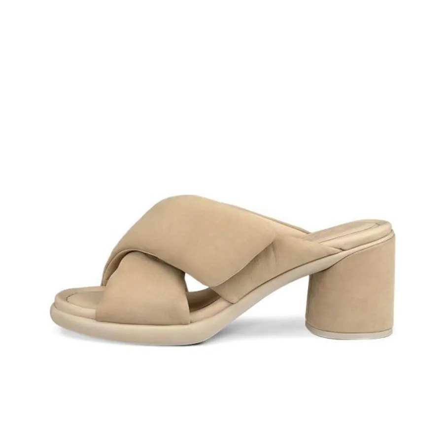 Ecco Slip-resistant Abrasion-resistant Слипоны Женские Светлый Умбра