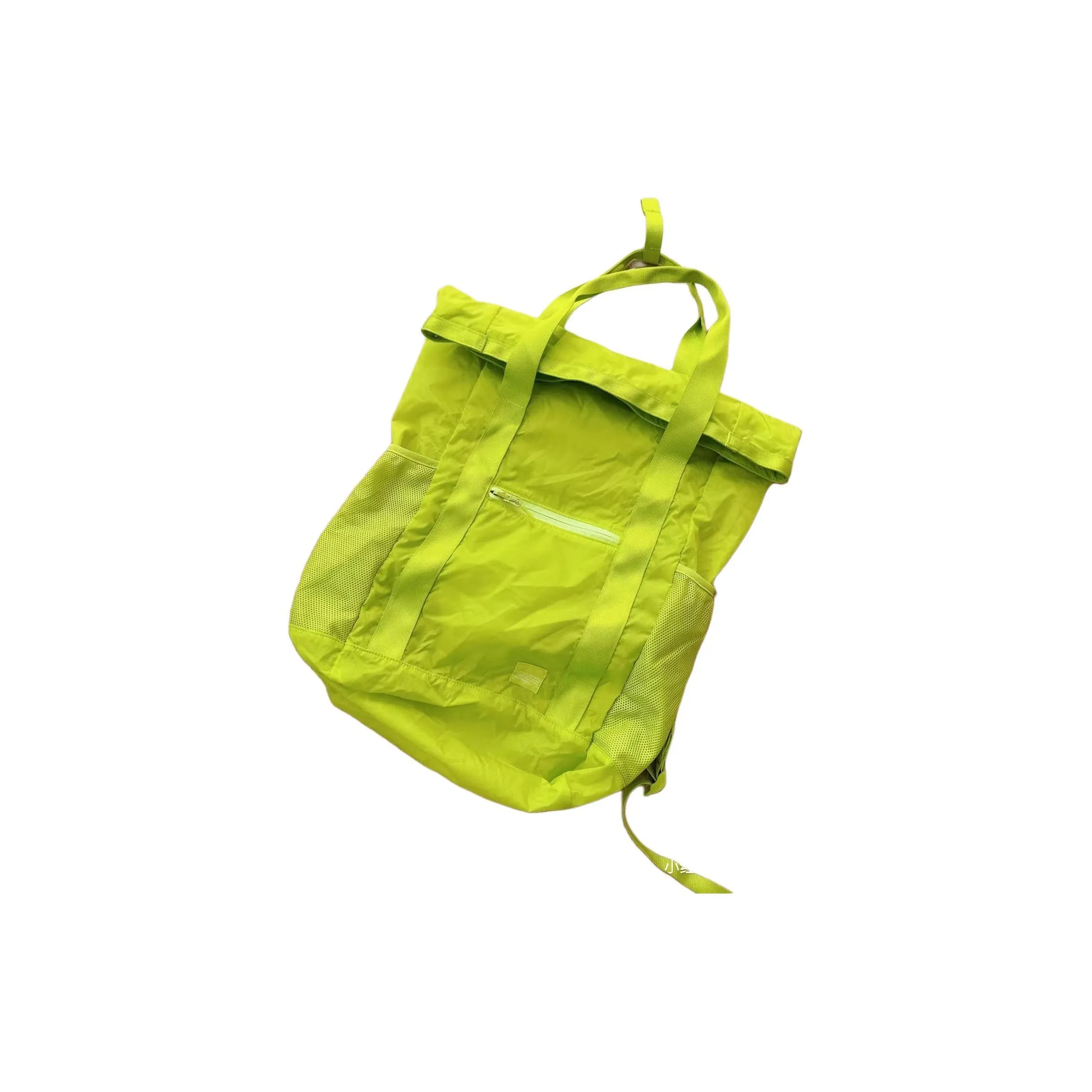 Lululemon Упаковка Polyester Backpack Bag Standard Unisex Lichen Color Stone White