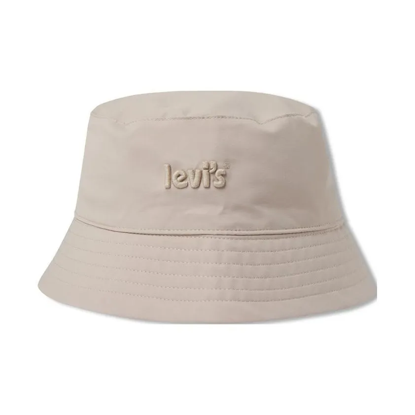 Levi's Polyester Bucket Hats Men's Khaki