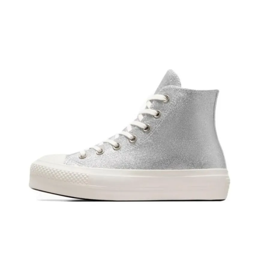 Converse Chuck Taylor All Star Lift Hi 'Silver' Women's