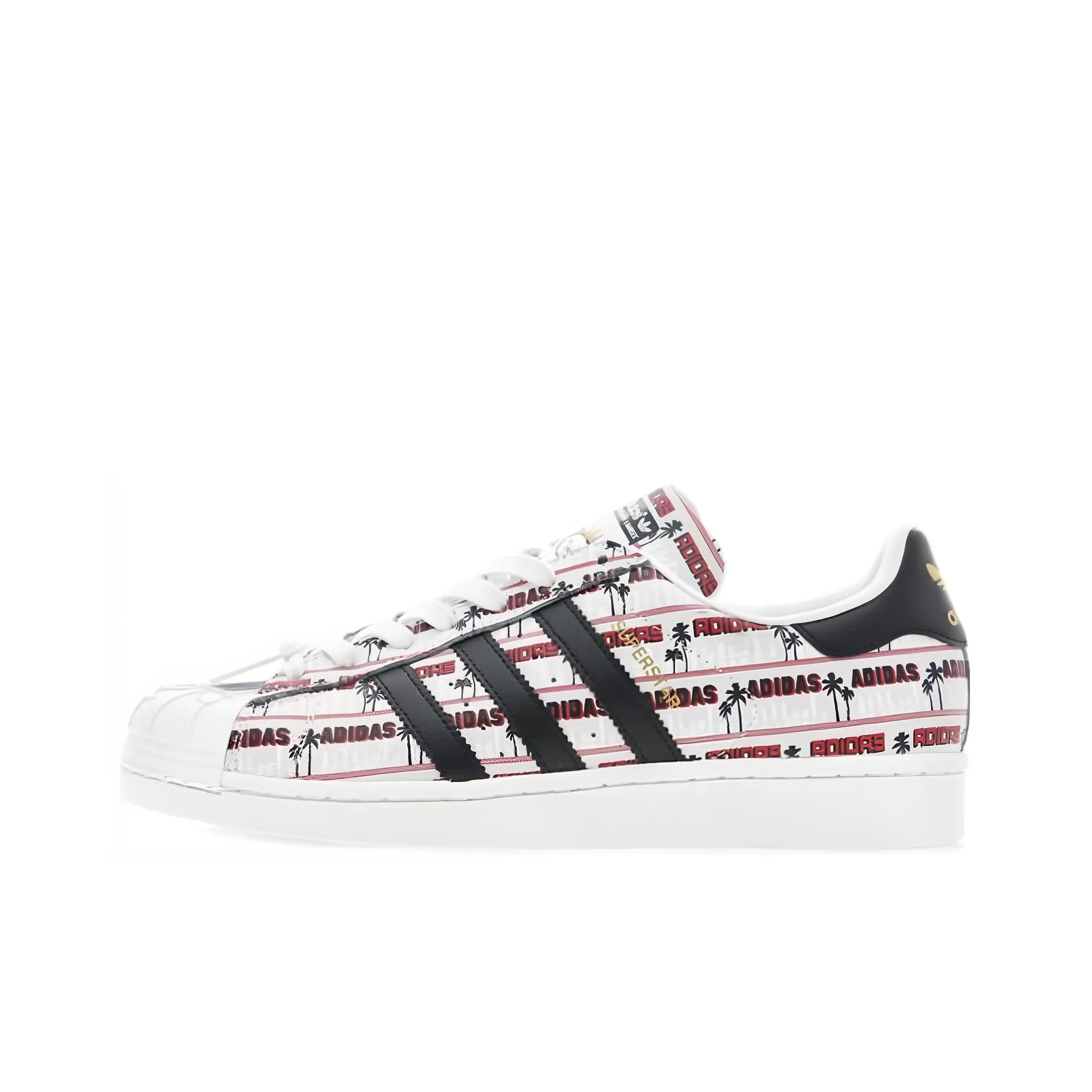 Adidas Originals Superstar Bearfoot X Nigo Shoes 'Palm Tree'