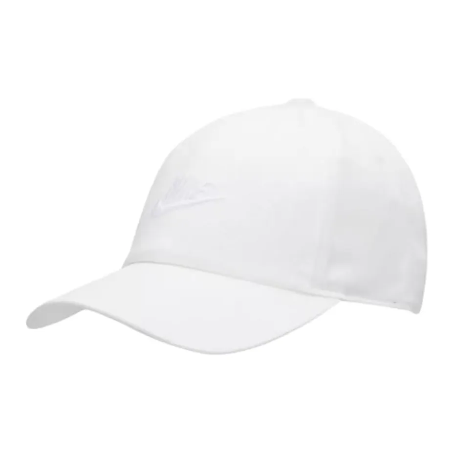 Nike Хлопковые кепки унисекс белые