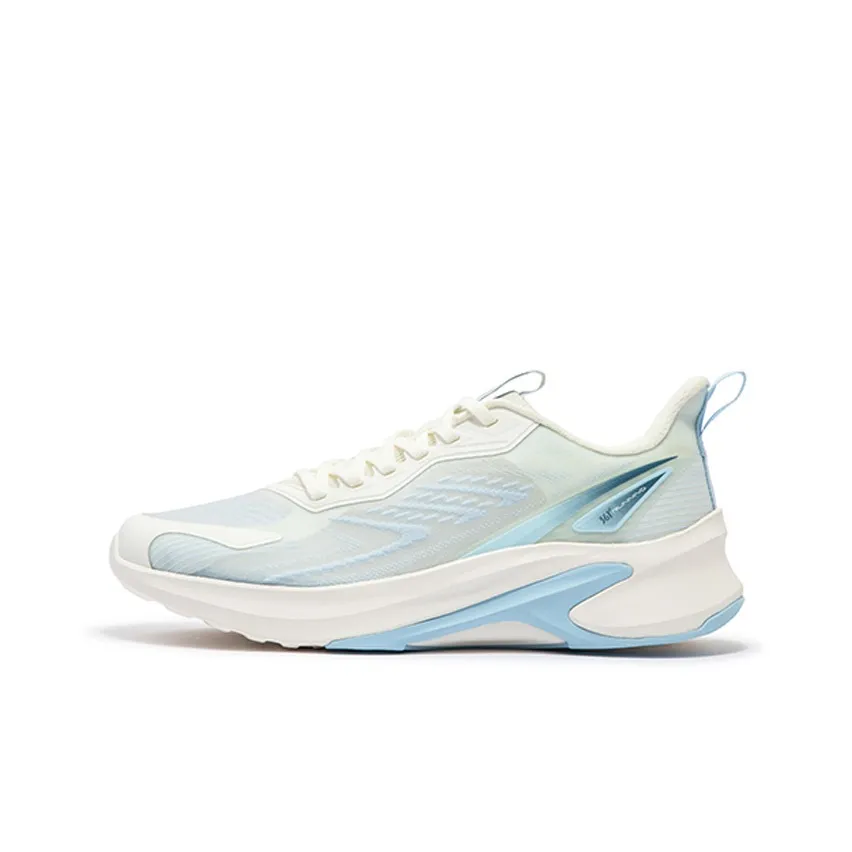 361° Sharp Teeth Slip Resistant, Abrasion Resistant, Breathable Low Top Running Shoes Men's Glacier Blue