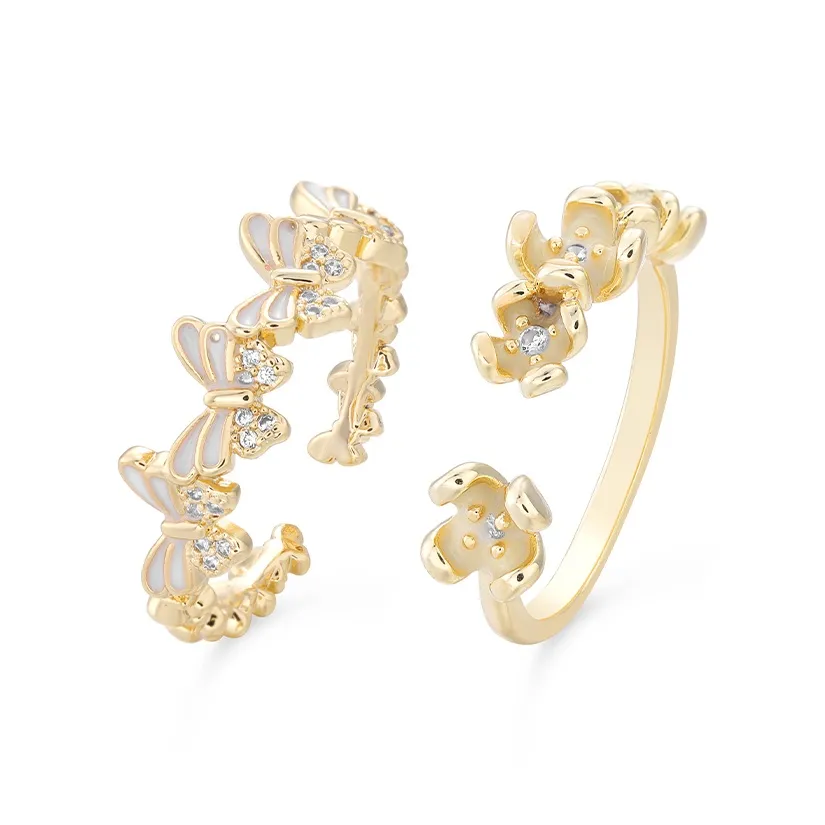 VIVIWELL Медный сплав Кольца Унисекс