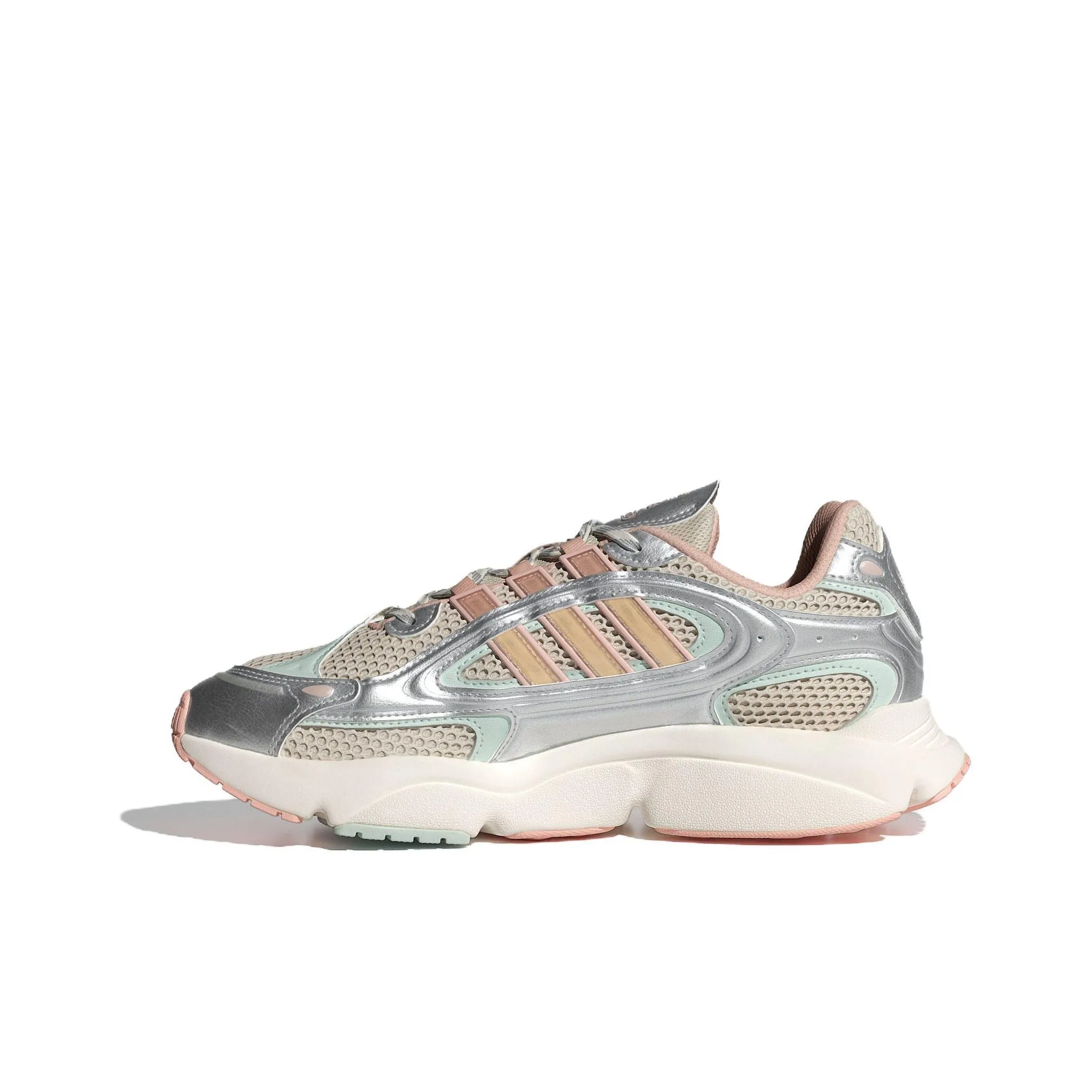 Adidas Originals Ozmillen Breathable And Wear resistant Low Top Running Shoes Women's Sand Brown