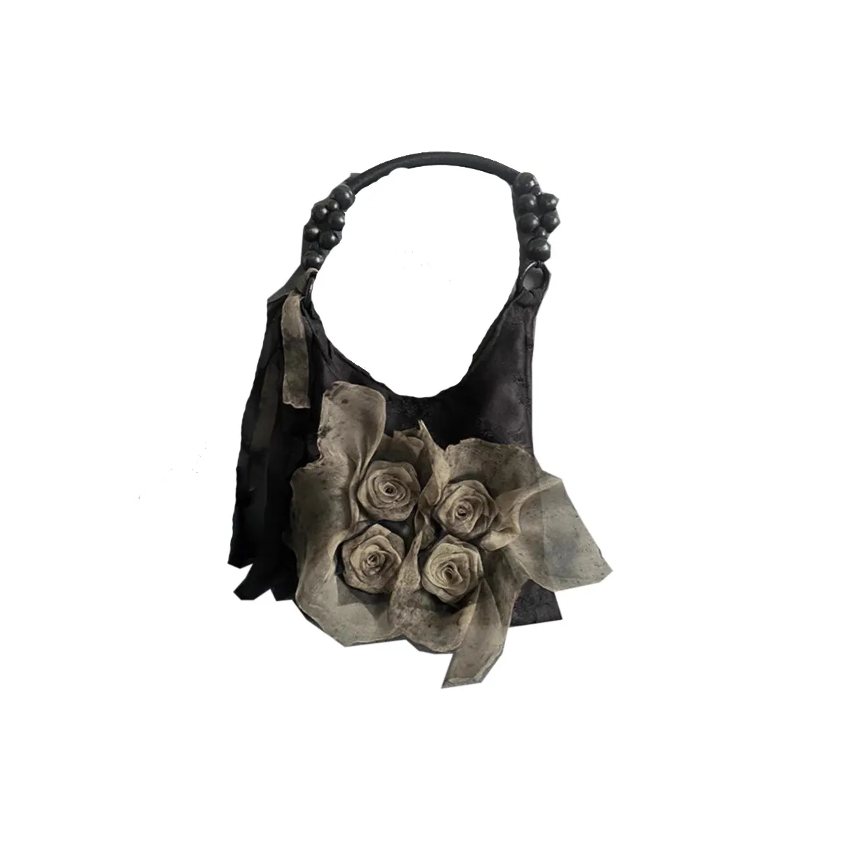 ALOENEY Шелковая сумка через плечо маленькая женская сумка в китайском стиле черный травяной цвет дерева