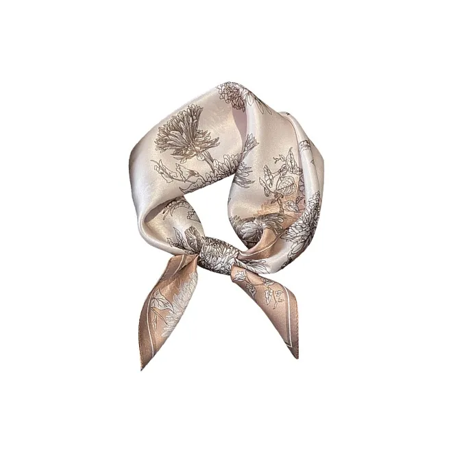 Narandu Шелковые Шарфы Женские Розовый