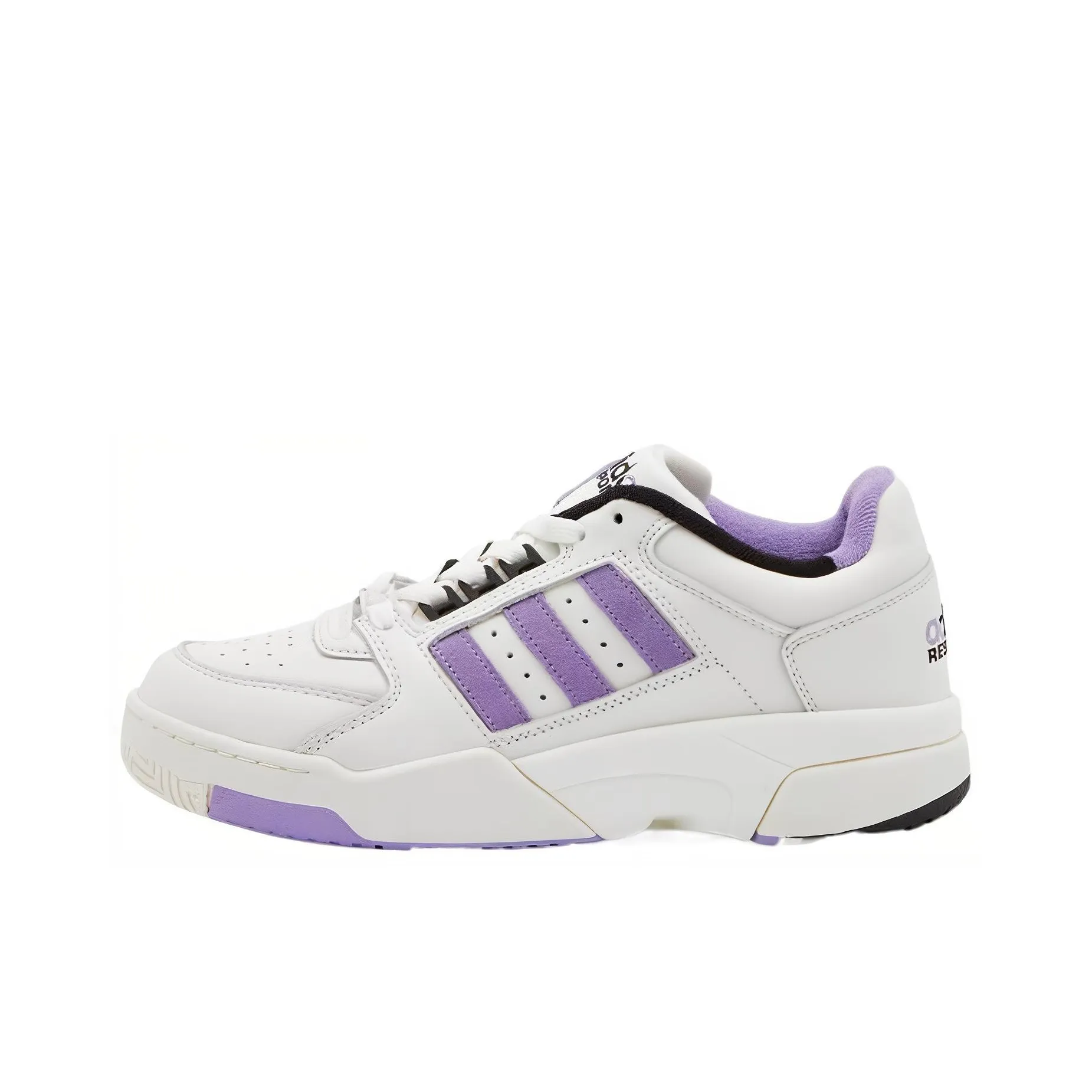 Adidas 3-Stripes Logo Leather Sneakers