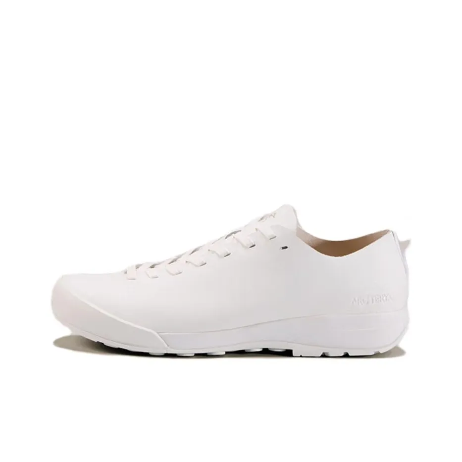 Arcteryx RALLE LEATHER 2 Cushioning Wear Resistant Low Top Casual Shoes Men's White