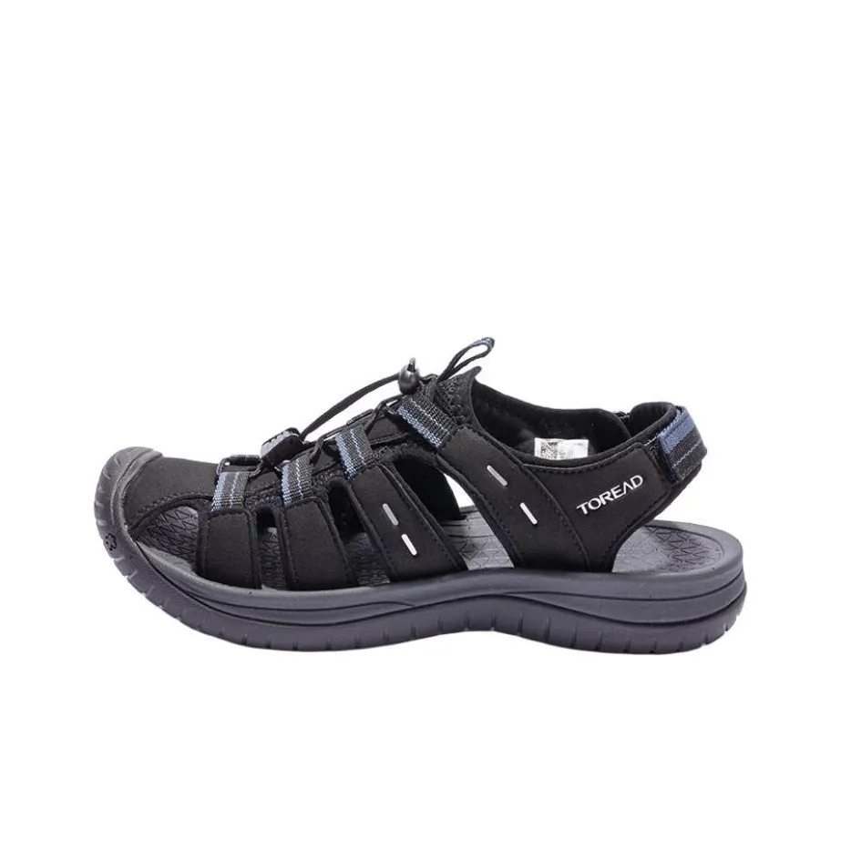 TOREAD Пляжные сандалии Мужские Черные Серые