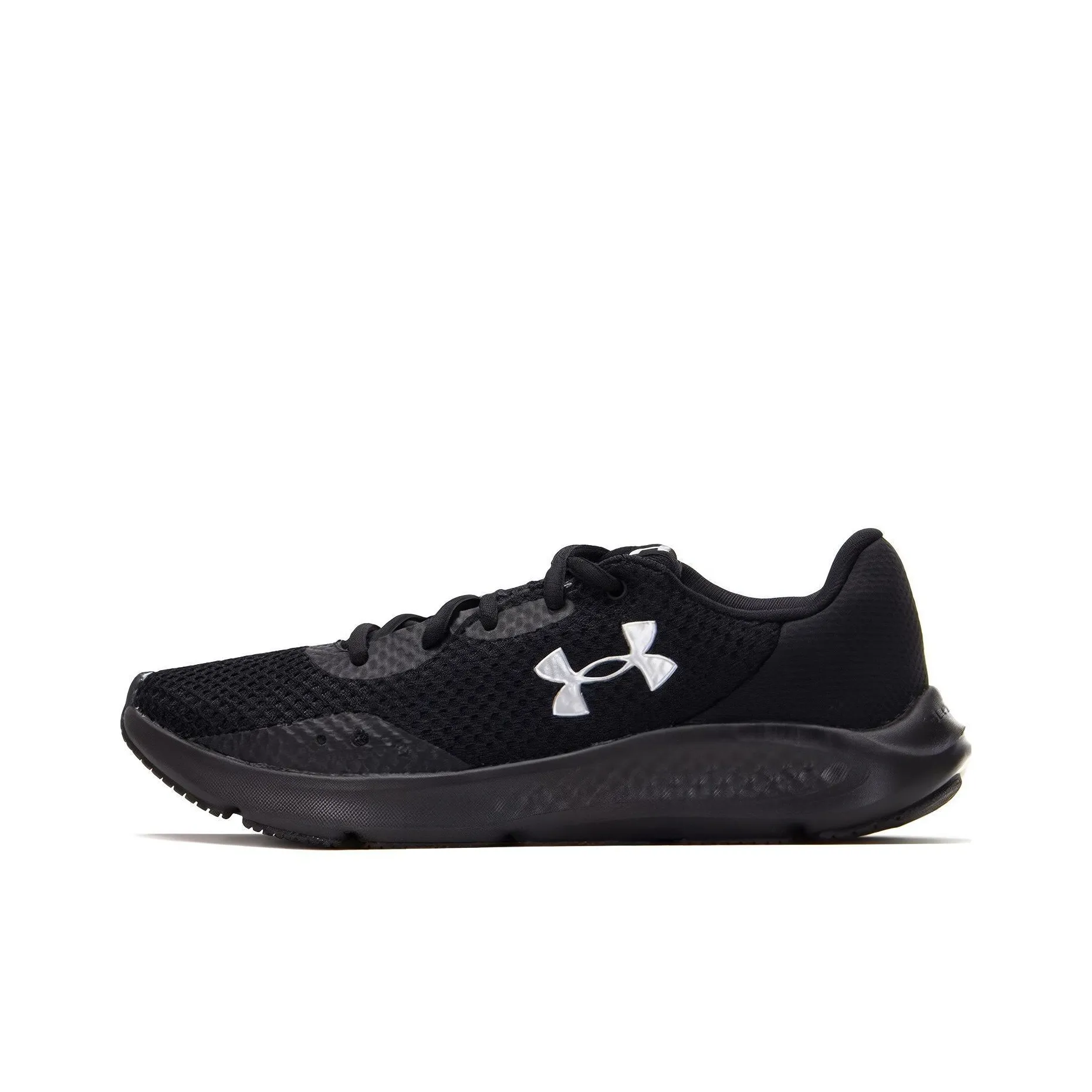 Under Armour Charged Pursuit 3 Low Беговые кроссовки Женские Черный Белый