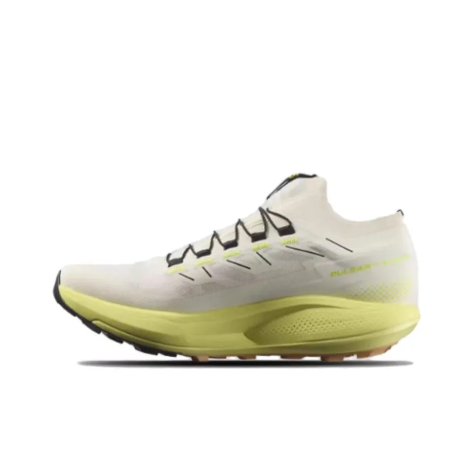SALOMON Pulsar Trail PRO 2 Амортизация Устойчивость к истиранию Поддержка Низкий верх Походная обувь Женская Ванильный