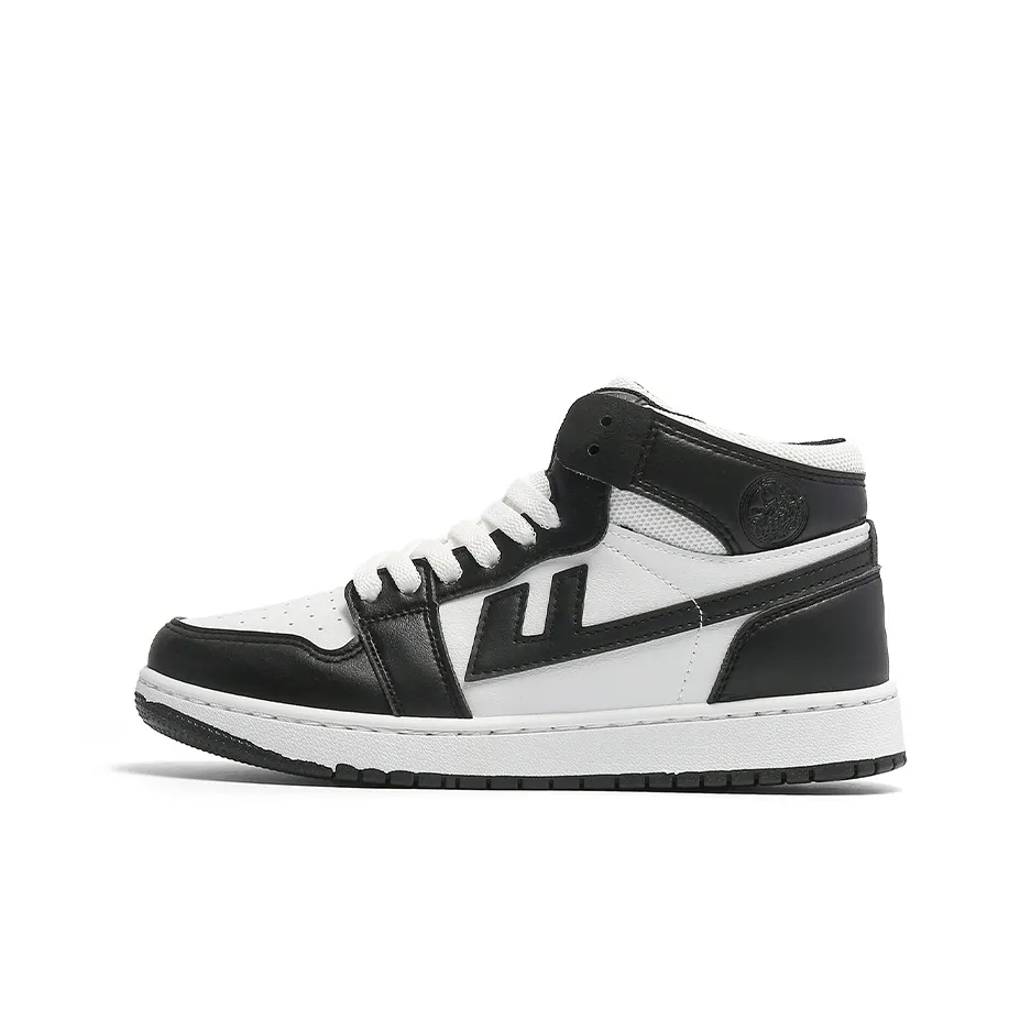 Warrior Air Force Obsidian 1 White Sneakers Anti-Slip Wear-Resistant Breathable Height Increasing High-Top Casual Shoes Unisex