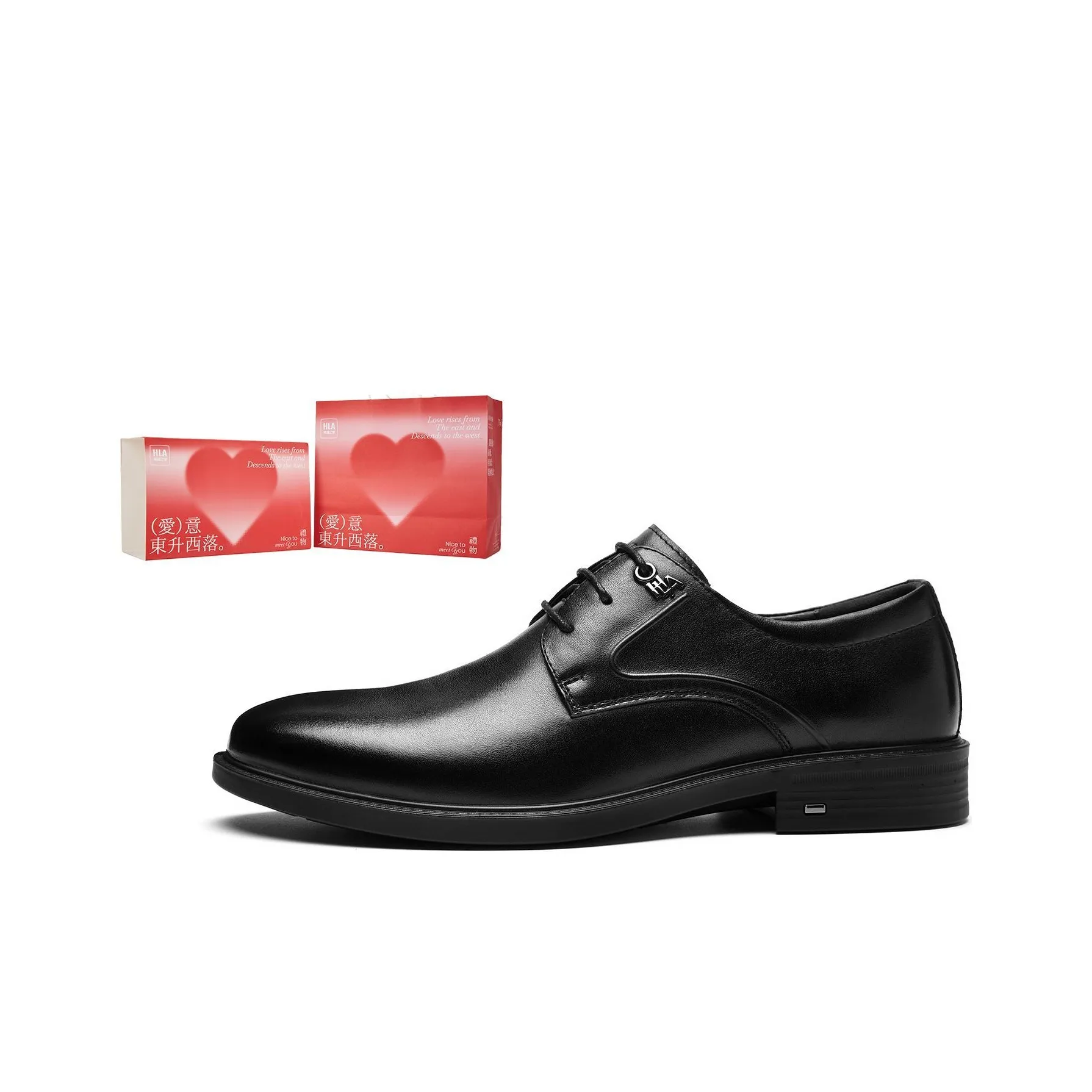 HLA Dress Shoes Men's Low top Black
